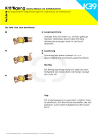 Gluteus Medius und Hüftabduktoren kräftigen